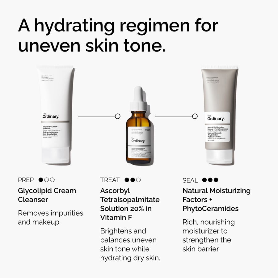 Anhydrous Brightening Facial Oil — Ascorbyl Tetraisopalmitate 20%