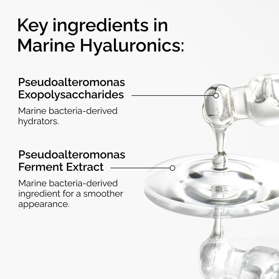 Marine Hyaluronics Lightweight Water Serum for Plump, Soft Skin