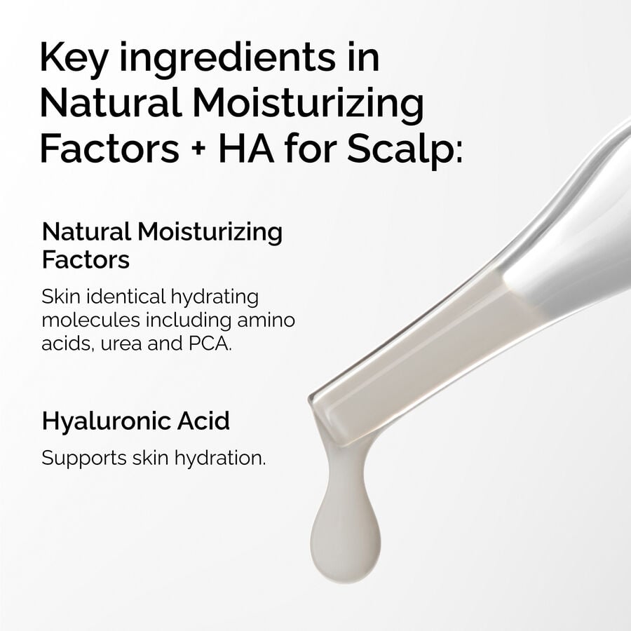 Scalp Comfort Milk — Natural Moisturizing Factors and Hyaluronic Acid