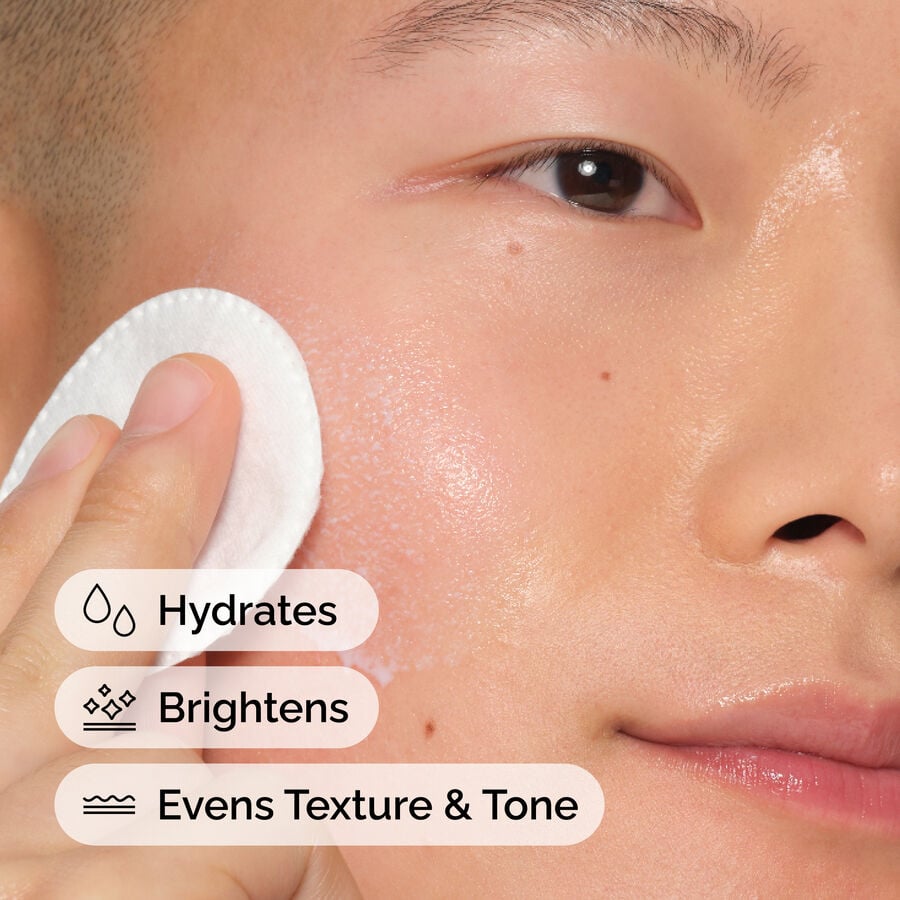 Smoothing Milk Toner with 30% Saccharomyces Ferment and NAG