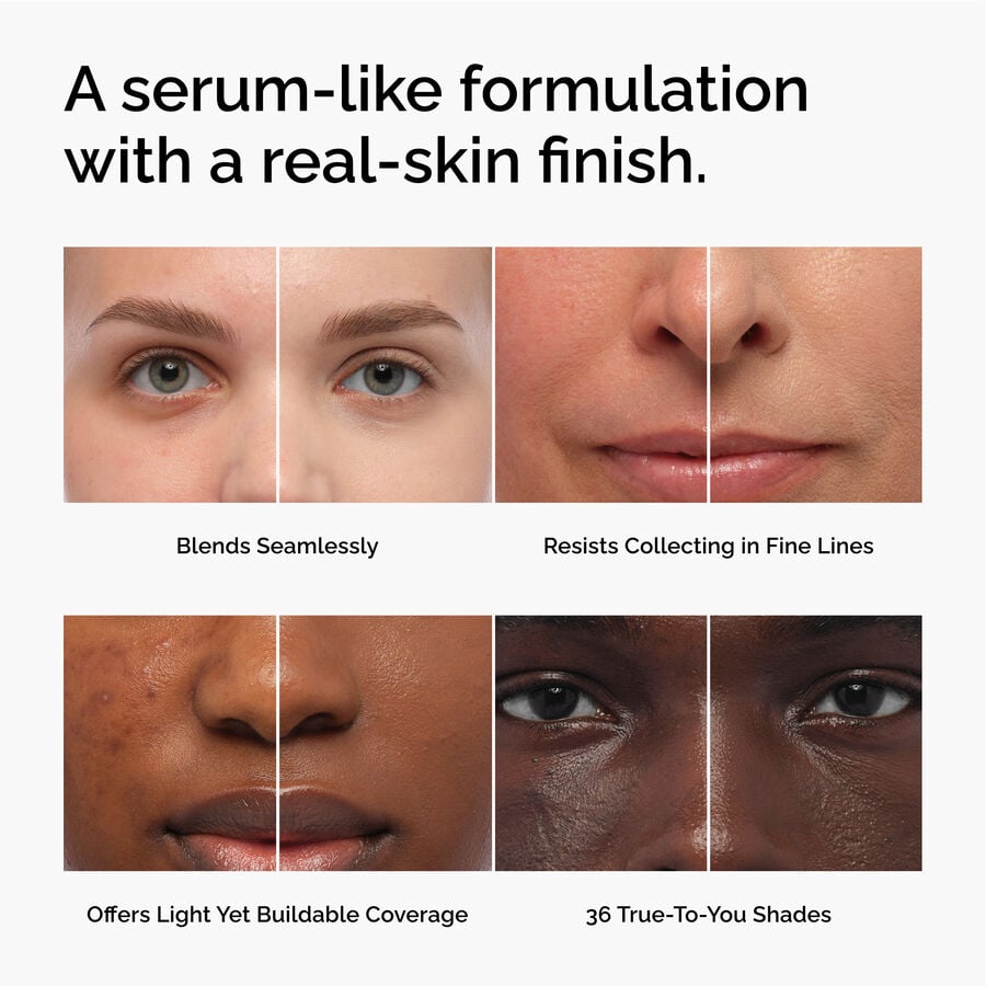 Lightweight Serum Foundation With Natural Skin Finish