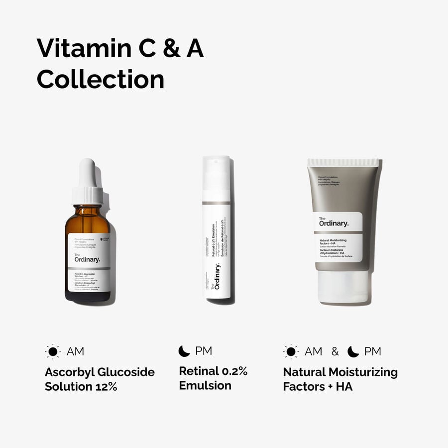 Brightening Duo Set: Ascorbyl Glucoside 12% & Retinal 0.2%