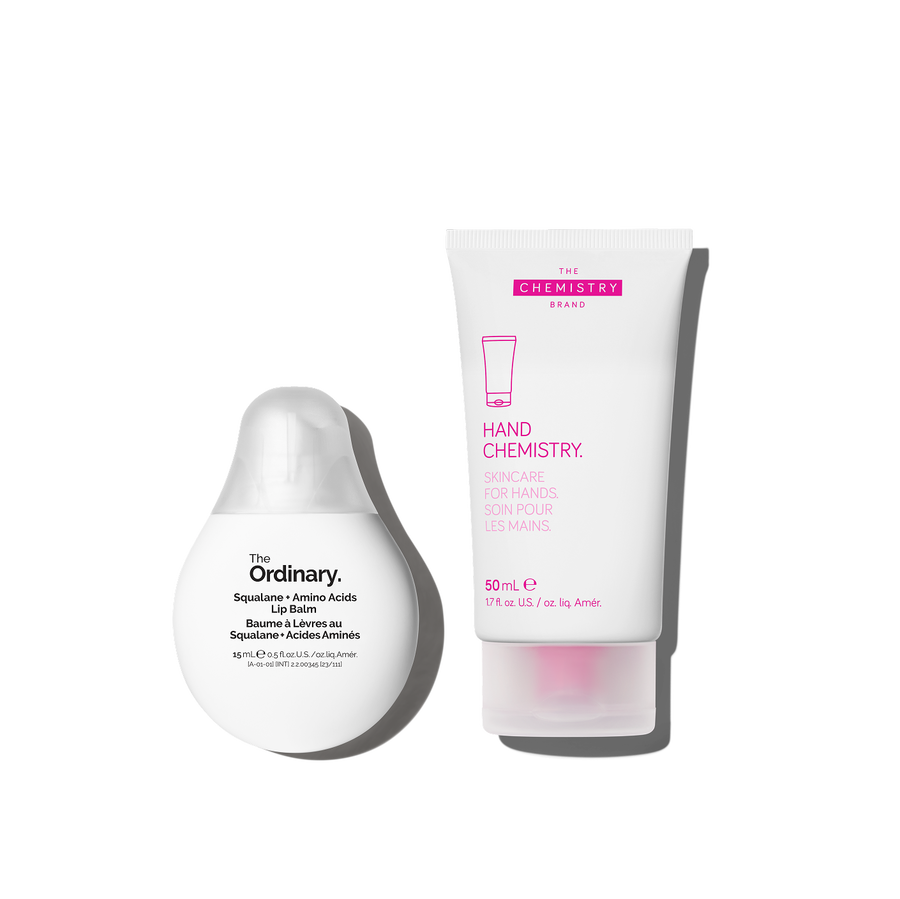 Hand Cream & Squalane Lip Balm Duo Set