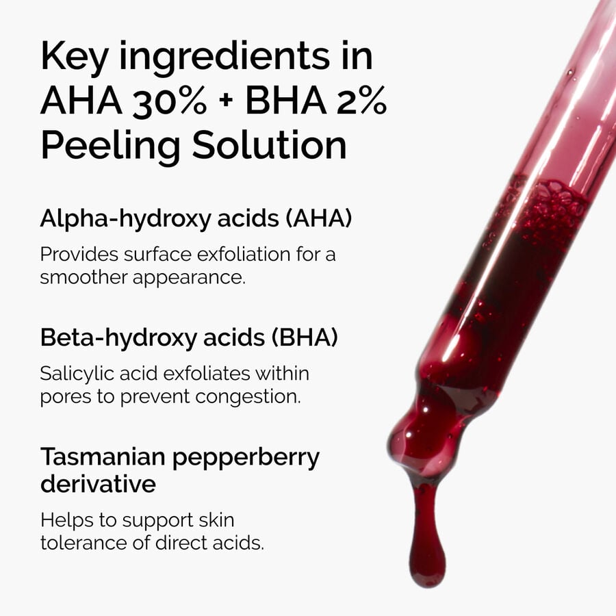 High-Strength Exfoliating Facial Peel — AHA 30% + BHA 2% Formula