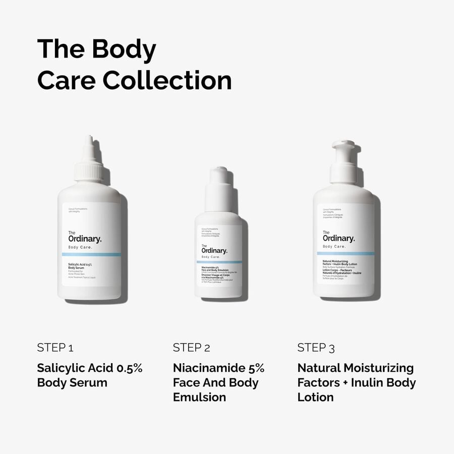Full Body Skincare Routine Set — Serum, Emulsion & Lotion