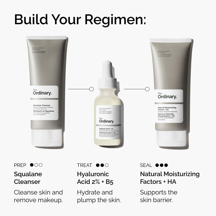 Deep Hydration Face Serum — 2% Hyaluronic Acid, B5, Ceramides