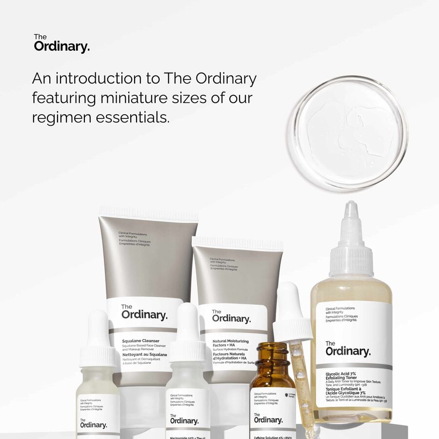 Starter Skincare Regimen Kit in Travel Sizes