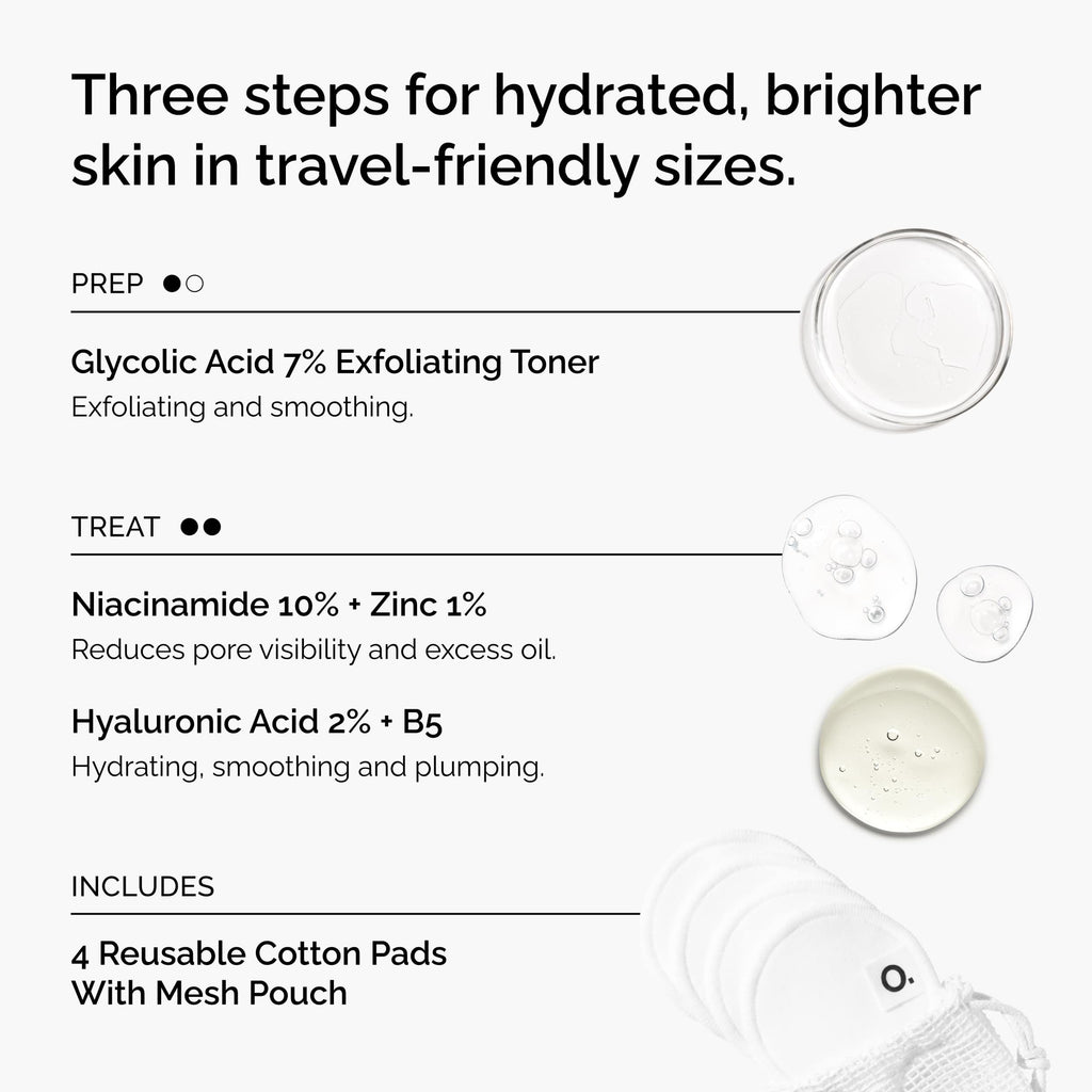 Travel-Size Hero Trio With Reusable Cotton Rounds