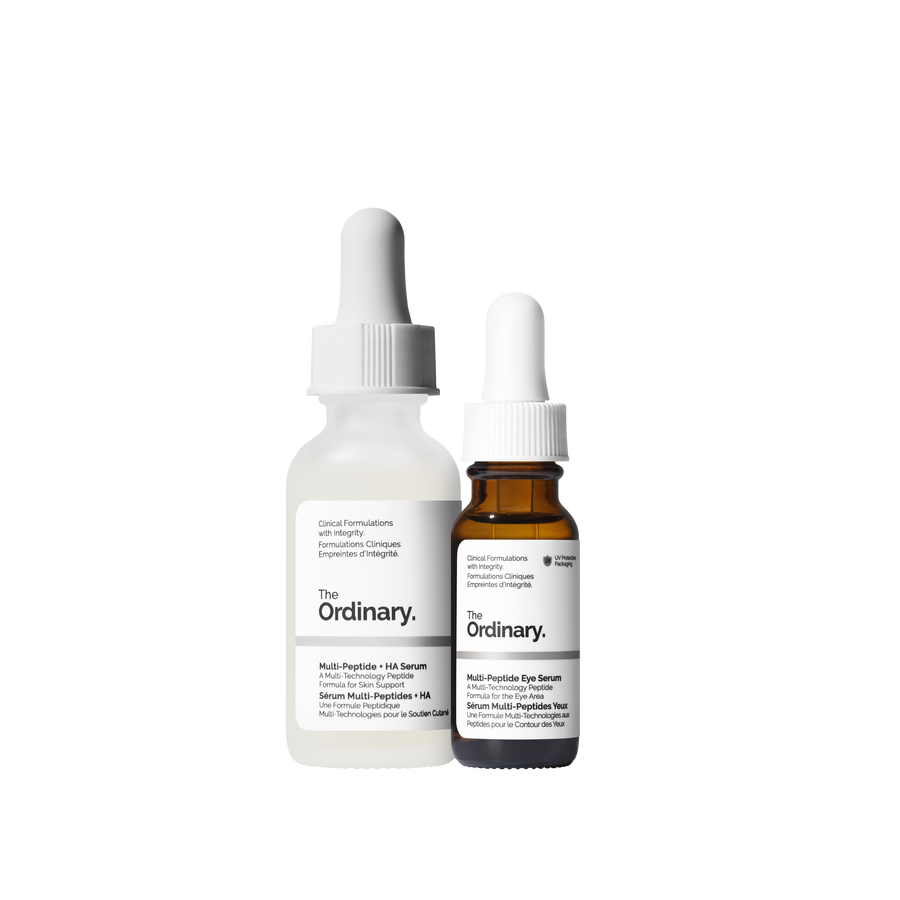 Multi-Peptide Face & Eye Serum Duo — Age-Support Set