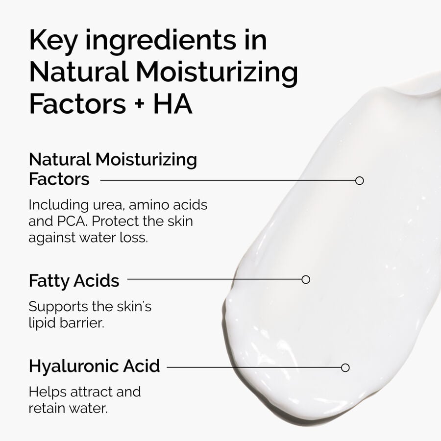 Daily Face Cream — Natural Moisturizing Factors and Hyaluronic Acid