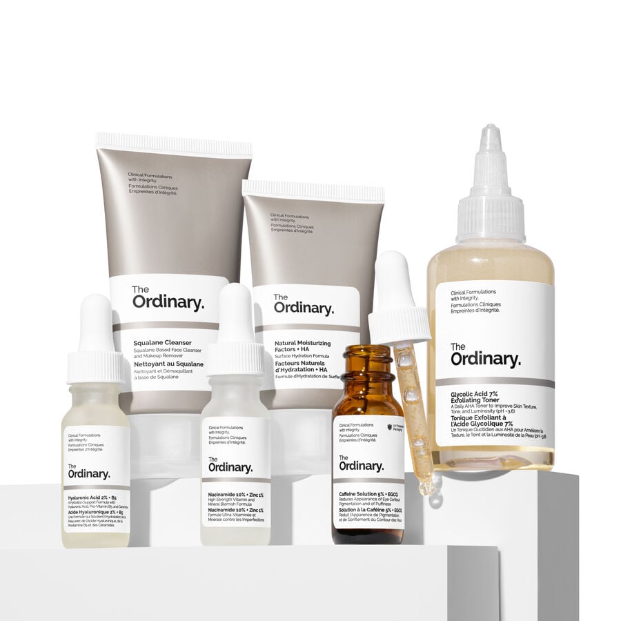 Starter Skincare Regimen Kit in Travel Sizes