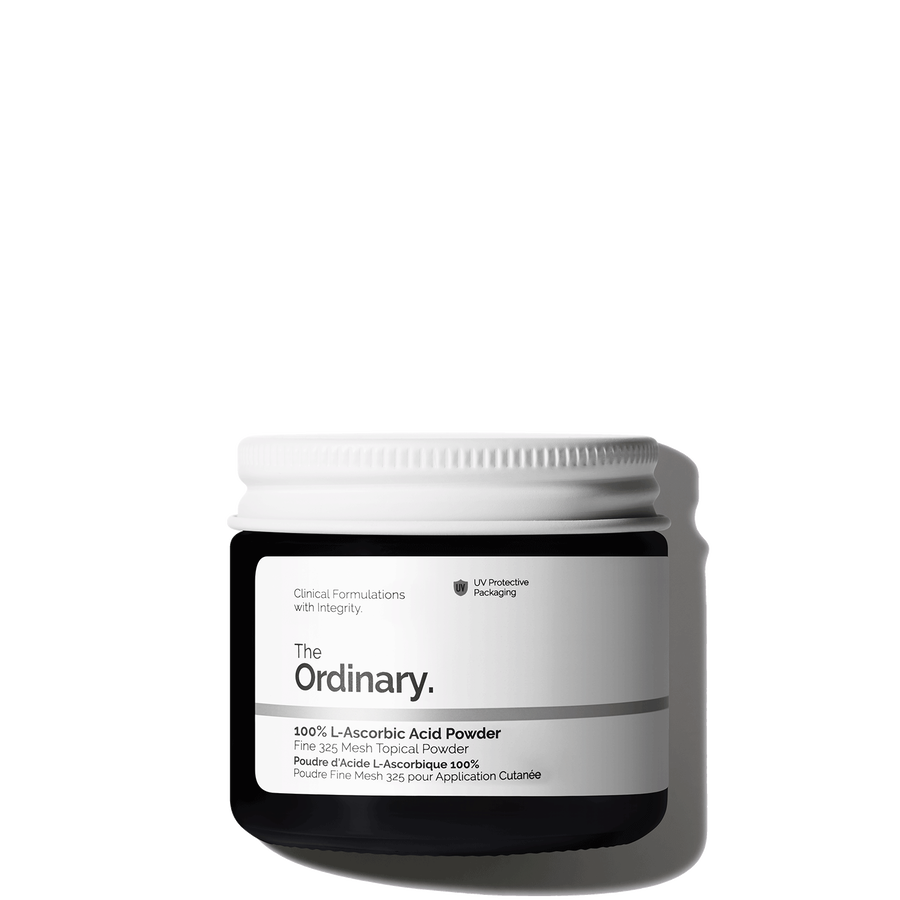 Pure Vitamin C Powder — 100% L-Ascorbic Acid, Mix-In Brightening