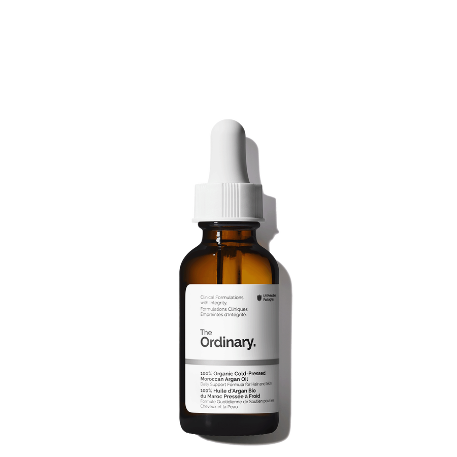 Argan Facial Oil for Dry Skin — 100% Organic Moroccan, Unrefined