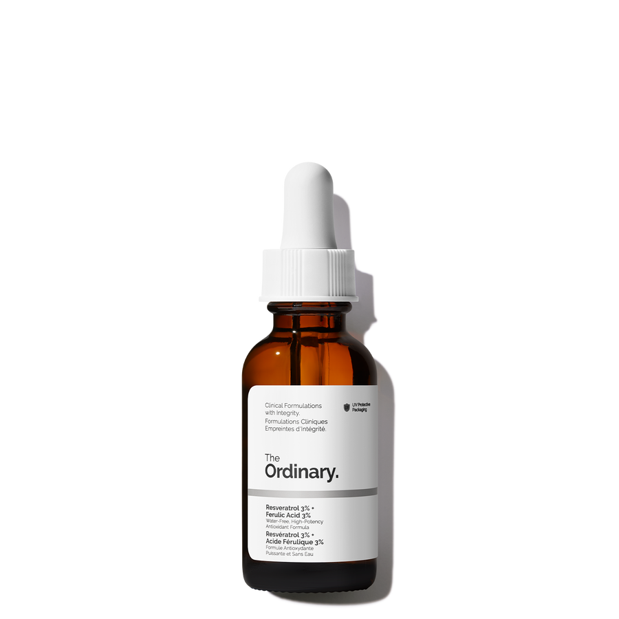 Resveratrol 3% + Ferulic Acid 3% Antioxidant Glow Serum for Dull Skin