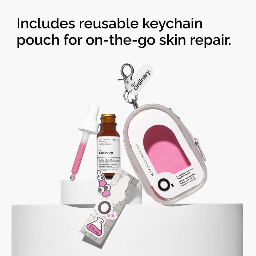 Barrier Repair Serum Kit With Reusable Keychain Pouch